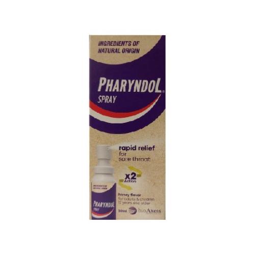 PHARYNDOL Spray Γρήγορης Ανακούφισης Από Τον Πονόλαιμο 30ml